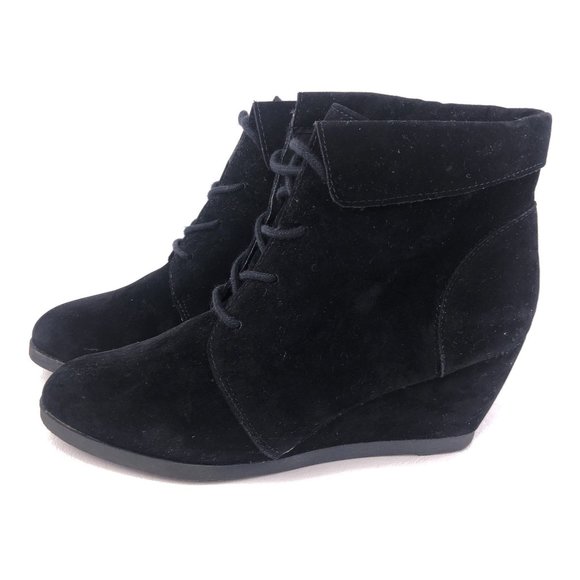 Madden Girl Dearest Wedge Booties Size 10M - Picture 2 of 12